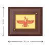 Diviniti MDF Wall Hanging Frame Gold Plated Normal Foil Ashofarohar (DMDFN2WHF0154)