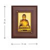 Diviniti MDF Wall Hanging Frame Gold Plated Normal Foil Buddha (DMDFN2WHF0160)