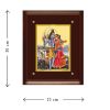 Diviniti MDF Wall Hanging Frame Gold Plated Normal Foil Shiv Parwati (DMDFN3WHF0239)