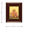 Diviniti MDF Wall Hanging Frame Gold Plated Normal Foil Panchmukhi Hanuman (DMDFN3WHF0244)
