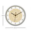 Diviniti Chakra Design Numaric Dial Analog Wall Clock Silver (DSWC6INFN0148)