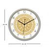 Diviniti Surya Design Numaric Dial Analog Wall Clock Silver (DSWC6INFN0151)