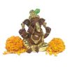 Pujashoppe Ganesha Statue Brown (PUJAGANESHA029)