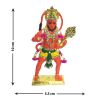 Pujashoppe Hanuman Statue Orange (PUJAHANUMAN021)