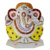 Diviniti Ganesha White And Yellow (G5) (PUJA0126)