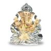 Pujashoppe Ganesha Statue Silver (PUJAGANESHA028)