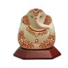 Diviniti Handcrafted Ceramic  Off White Ganesha (DG3CF013)